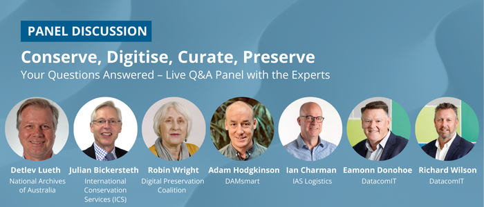 Panel Discussion Webinar – Conserve, Digitise, Curate, Preserve (August 6, 2024)